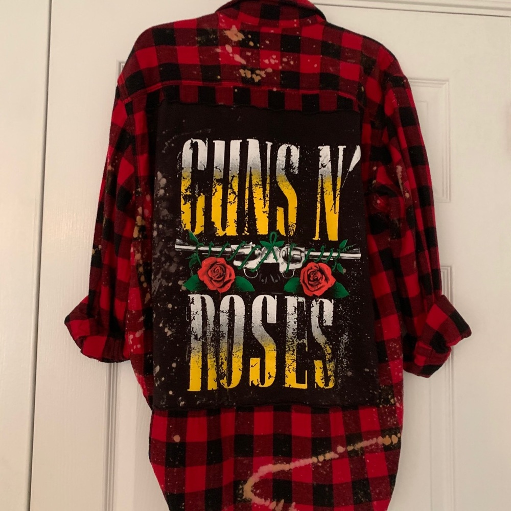 Guns N Roses Flannel